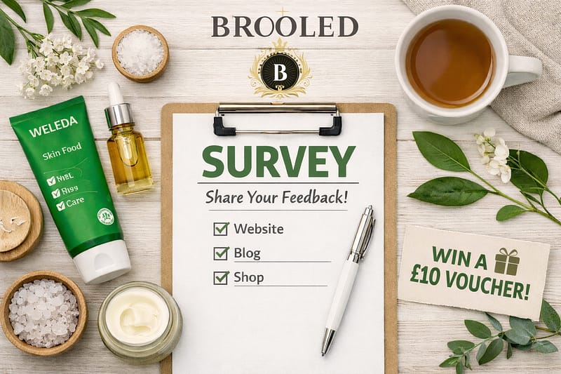 Have Your Say and Win: Join the BROOLED's WELEDA Shop Website Survey 1 survey featured image